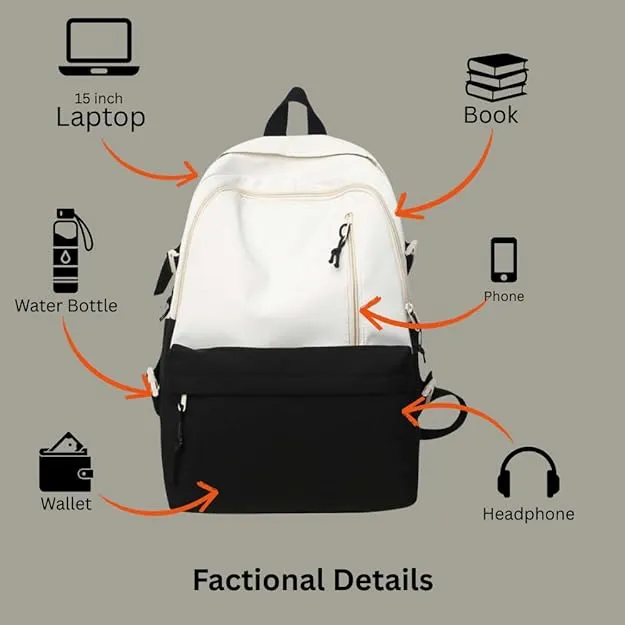 Stylish Multi-Purpose Laptop Backpack for School, College & Travel